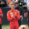 Mick Schumacher, 20 ans, a piloté samedi 27 juillet 2019, à l'occasion du Grand Prix de F1 d'Hockenheim en Allemagne, la Ferrari F2004 avec laquelle son père Michael avait remporté son septième et dernier titre de champion du monde en 2004.