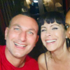 Karine Le Marchand en vacances avec Michael Zazoun et Mathilda May à Saint-Rémy-de-Provence le 29 juillet 2019, sur Instagram.