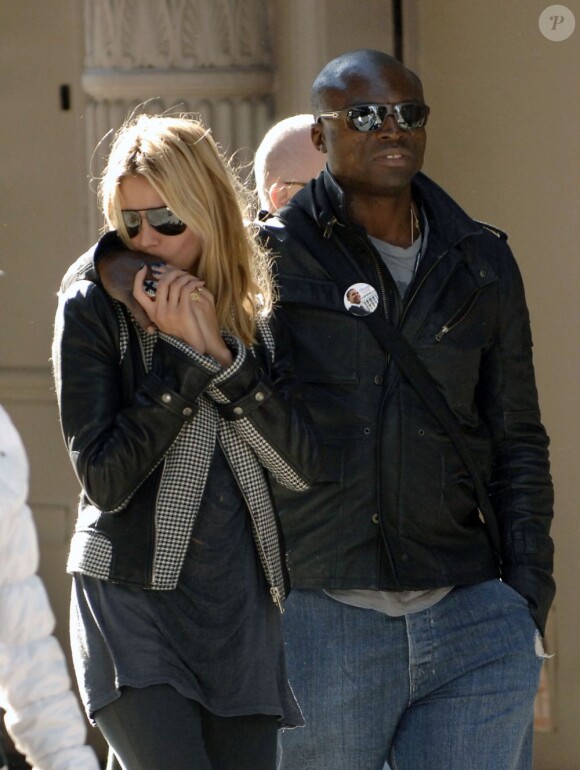 Heidi Klum et Seal dans les rues de Los Angeles en 2008