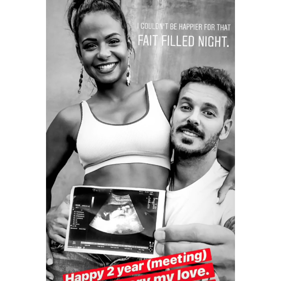 Christina Milian célébre ses deux ans d'amour avec M. Pokora.