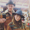 Kevin McKidd et sa compagne Arielle Goldrath en octobre 2018. Photo postée sur le compte Instagram de la star de "Grey's Anatomy".