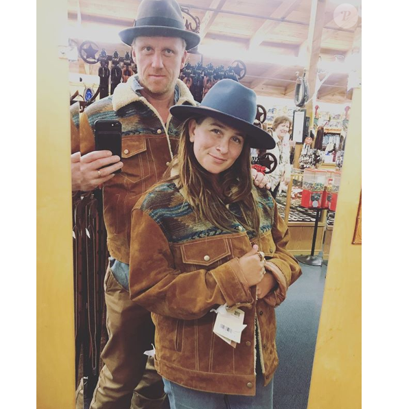 Kevin McKidd et sa compagne Arielle Goldrath en octobre 2018. Photo postée sur le compte Instagram de la star de "Grey's Anatomy".