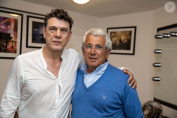 Exclusif - Marc Lavoine, Michel Boujenah - Concert de Marc Lavoine pour l'ouverture du Festival de Ramatuelle, le 1er août 2019