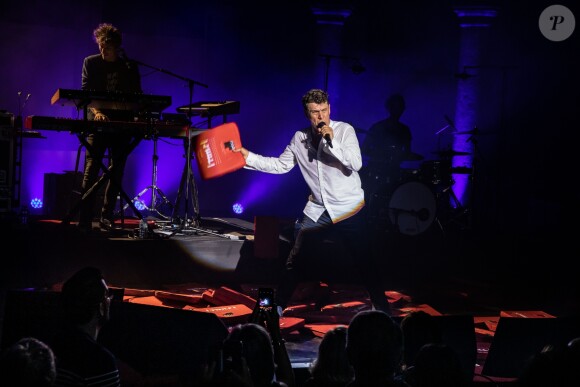 Exclusif - Marc Lavoine - Concert de Marc Lavoine pour l'ouverture du Festival de Ramatuelle, le 1er août 2019