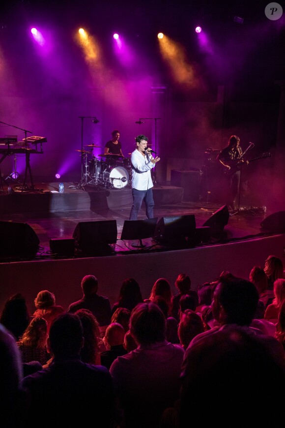 Exclusif - Marc Lavoine - Concert de Marc Lavoine pour l'ouverture du Festival de Ramatuelle, le 1er août 2019