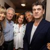 Exclusif - Mélanie Page, Robert Namias et sa femme Anne Barrère, Nagui et Marc Lavoine - Concert de Marc Lavoine pour l'ouverture du Festival de Ramatuelle, le 1er août 2019