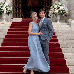 Jazmin Grace Grimaldi au mariage de son cousin Louis Ducruet. Les 26 et 27 juillet 2019 à Monaco.