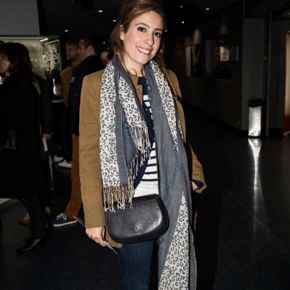 Exclusif - Léa Salamé au Palais des Sports lors du concert de Véronique Sanson pour son 70e anniversaire à Paris le 24 avril 2019. © Cyril Moreau/Bestimage