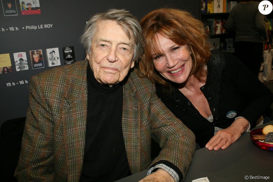 Mariage Son Compagnon Clémentine Célarié Compagnon Jean-Pierre Mocky et Clémentine Célarié - Le 33ème Salon du Livre au