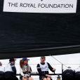 Le prince William et Catherine Kate Middleton participent à la régate King's Cup à Cowes le 8 août 2019.