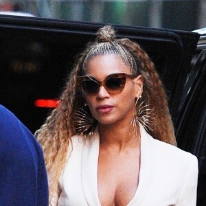 Exclusif - Beyonce et son mari Jay-Z sont allés diner en amoureux à New York, le 6 août 2018.