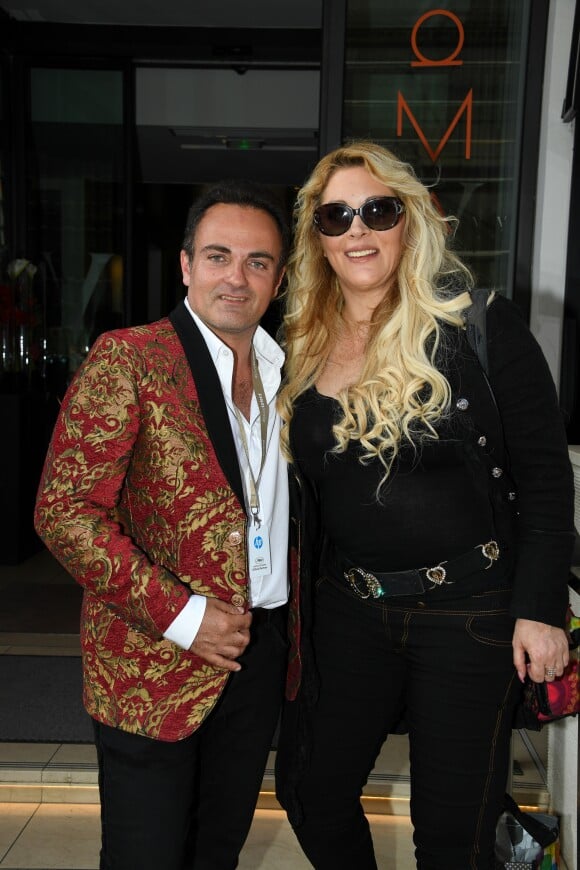 Exclusif - Laurent Amar et Loana Petrucciani arrivent à l'hôtel Five Seas lors du 72ème Festival International du Film de Cannes, France, le 21 mai 2019