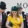 Sarah Ferguson et le prince Andrew, duc d'York, au Royal Ascot le 21 juin 2019.