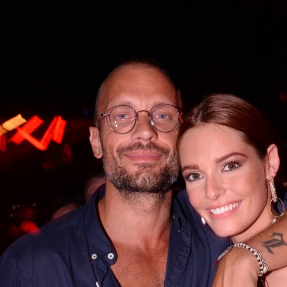 Exclusif - Maëva Coucke (Miss France 2018) et Loïc Berardengo (Directeur de l'Arc) au VIP Room de Saint-Tropez, France, le 11 août 2019. © Rachid Bellak/Bestimage