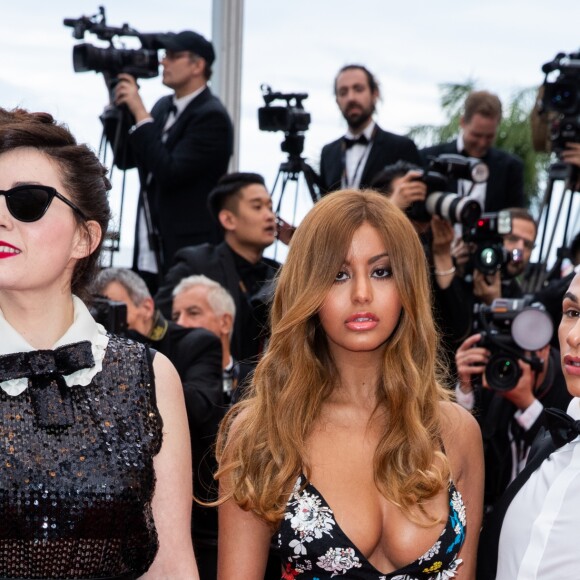 Rebecca Zlotowski, Zahia Dehar, Lakdhar Dridi - Montée des marches du film "A Hidden Life" lors du 72ème Festival International du Film de Cannes. Le 19 mai 2019 © Borde / Bestimage