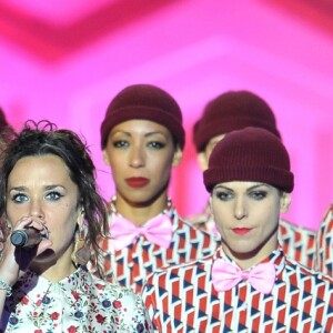 Exclusif - Zaz lors de l'enregistrement de l'émission "La Chanson Challenge 2019" aux Arènes de Nîmes, le 17 mai 2019. © Guillaume Gaffiot/Bestimage