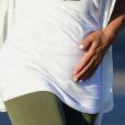 Christina Milian enceinte se balade dans les rues de Los Angeles. Christina attend son premier enfant avec son compagnon M. Pokora. Le 31 juillet 2019