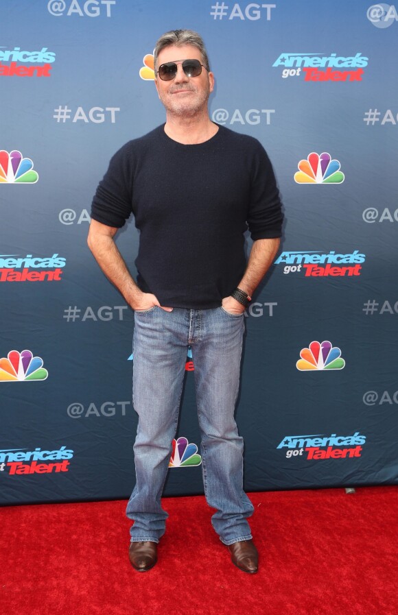Simon Cowell - Les célébrités sur le tapis rouge de la saison 14 de America's Got Talent à l'auditorium Pasadena Civic à Pasadena, le 11 mars 2019