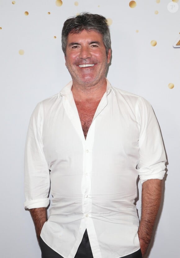 Simon Cowell - Photocall de la finale de "America's Got Talent", saison 13, à Los Angeles. Le 19 septembre 2018