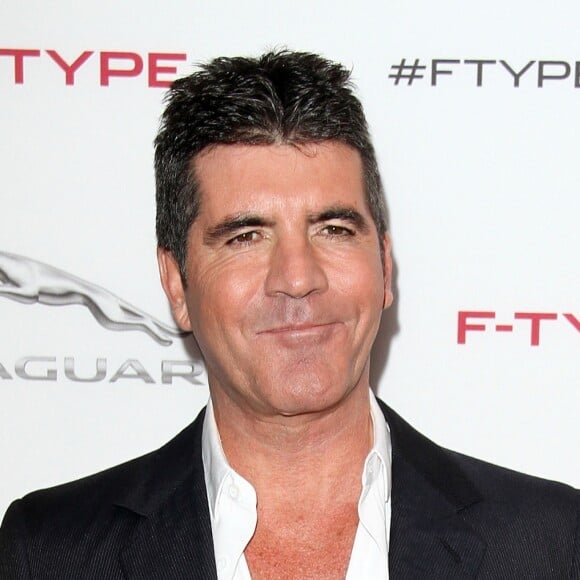 Simon Cowell - Soirée "The Jaguar F-TYPE Coupe Global Debut" dans les studios Raleigh à Playa Vista, le 19 novembre 2013.