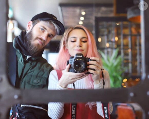 Pewdiepie et son épouse, Marzia Bisognin, sur Instagram.