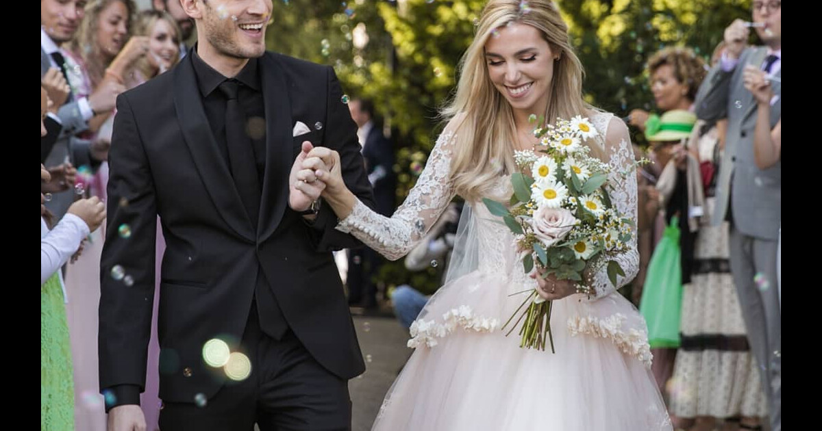 PewDiePie s'est marié : Sublimes photos de la cérémonie, Marzia