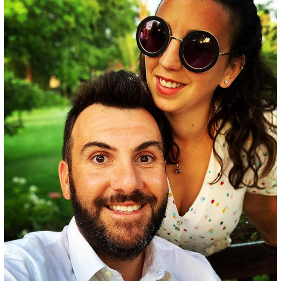 Laurent Ournac et sa femme Ludivine à Marrakech, le 19 juillet 2019