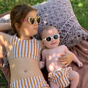 Laurent Ournac présente ses deux enfants Capucine (6 ans) et Léon (3 mois) à l'occasion de la fête des Mères, le 26 mai 2019, sur Instagram.