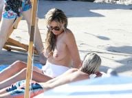 Heidi Klum : Bronzage topless, intervention de la police... Sa lune de miel sexy