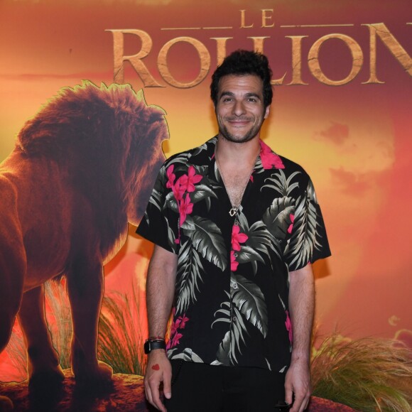 Amir Haddad - Projection exceptionnelle du nouveau Disney "Le Roi Lion" au Grand Rex à Paris le 11 juillet 2019. © Coadic Guirec/Bestimage