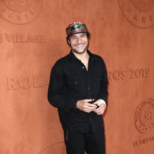 Amir Haddad au village lors des internationaux de France de tennis de Roland Garros 2019 à Paris le 28 mai 2019. © Jacovides / Moreau / Bestimage