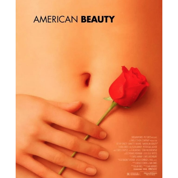 Christina Hendricks partage l'affiche du film "American Beauty" sur son compte Instagram, le 22 août 2019.