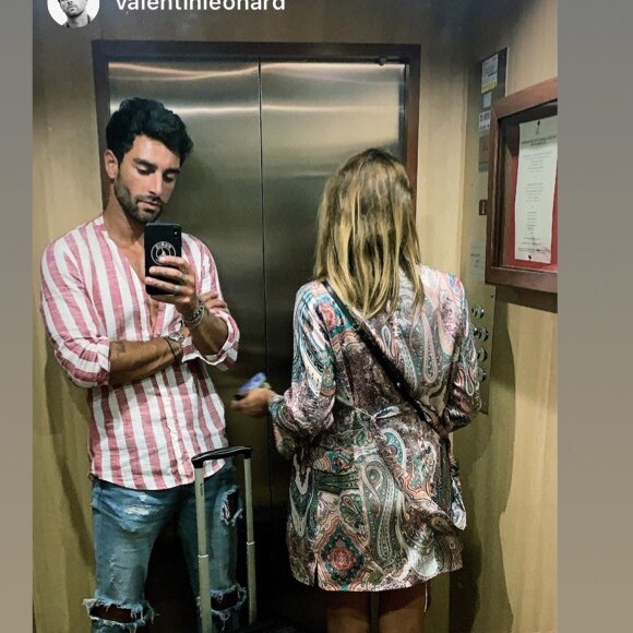 Rachel Legrain-Trapani et Valentin Léonard sur Instagram.