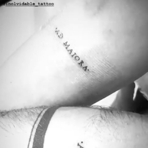 Rachel Legrain-Trapani et Valentin Léonard se font tatouer après quelques jours de relation- 25 août 2019.