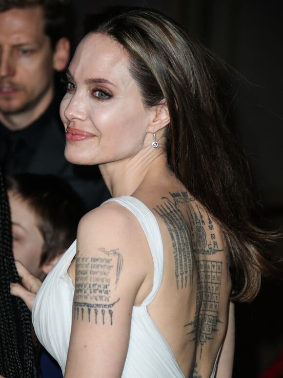 Angelina Jolie à l'avant-première de Dumbo à Hollywood, Los Angeles, le 11 mars 2019.