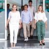 L'infante Cristina d'Espagne, accompagnée de trois de ses quatre enfants, Juan Valentin, Miguel et Irene, a rendu visite à son père le roi Juan Carlos Ier d'Espagne à l'hôpital Quiron près de Madrid le 26 août 2019, où il était en convalescence suite à son triple pontage coronarien deux jours plus tôt.