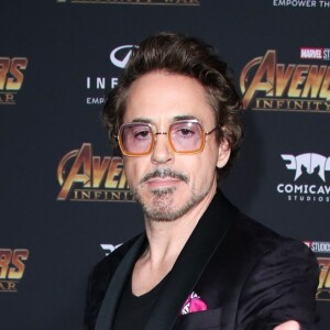 Robert Downey Jr. à la première de "Avengers: Infinity War" au théâtre El Capitan à Hollywood, le 23 avril 2018.
