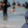 Exclusif - Valérie Trierweiler lors de la 40ème édition de la journée des oubliés des vacances organisée par le SPF (Secours Populaire Français), sur les plages de Deauville, France, le 21 août 2019. © Christophe Clovis/Bestimage