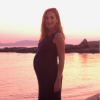 Victoria Bedos enceinte, pose sur Instagram, le 27 août 2019.