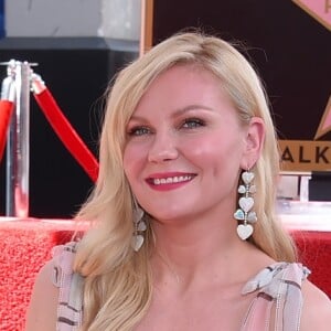 Kirsten Dunst reçoit son étoile sur le Walk of Fame de Hollywood Boulevard à Los Angeles, le 29 août 2019 © Clinton Wallace/Globe Photos via Zuma/Bestimage