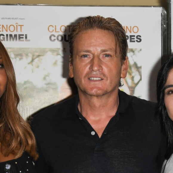 Zahia Dehar, Benoît Magimel et Mina Farid à l'avant-première du film "Une fille facile" au cinéma UGC Ciné Cité Les Halles à Paris, France, le 27 août 2019. © Coadic Guirec/Bestimage