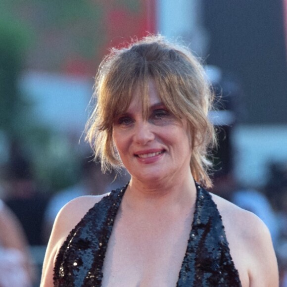 Emanuelle Seigner assiste à la projection du film "J'accuse !" lors du 76ème festival du film de Venise. Le 30 août 2019.