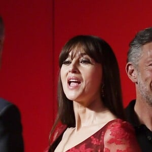 Monica Bellucci et Vincent Cassel lors de la première du film "Irreversible" pendant le 76ème Festival du Film de Venise la Mostra à Venise en Italie le 31 Août 2019.