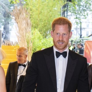 Le prince Harry, duc de Sussex, et Meghan Markle, duchesse de Sussex, à la première du film "Le Roi Lion" à Londres, le 14 juillet 2019.