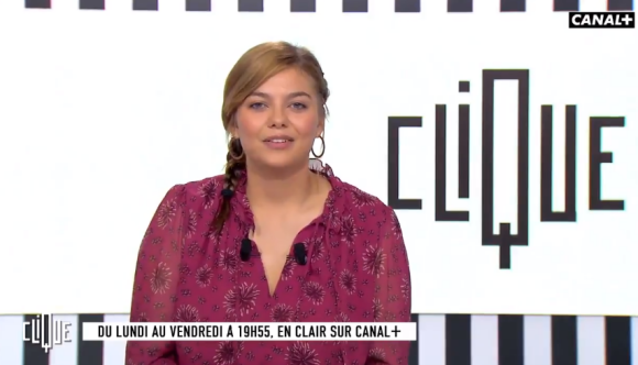 Louane dans Clique sur Canal + le 3 septembre 2019