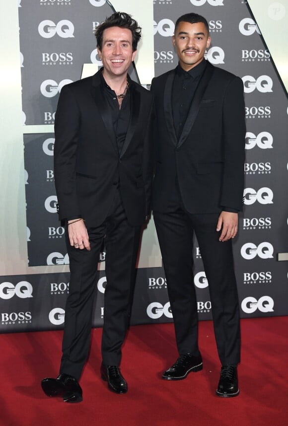 Nick Grimshaw, Meshach Henry - Photocall de la soirée "GQ Men of the Year" Awards à Londres le 3 septembre 2019.