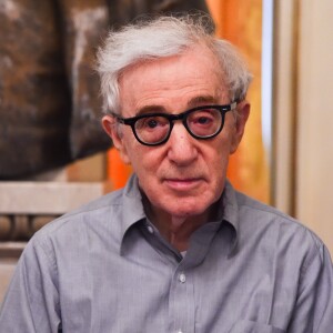 Woody Allen - Le réalisateur et musicien américain Woody Allen donne une conférence de presse pour annoncer qu'il va diriger l'opéra "Gianni Schichi" de Puccini à La Scala de Milan, le 2 juillet 2019.