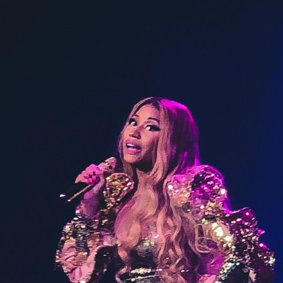 Nicki Minaj en concert lors de sa tournée Nicki World Tour au Birmingham Arena à Birmingham, Royaume Uni, le 14 mars 2019