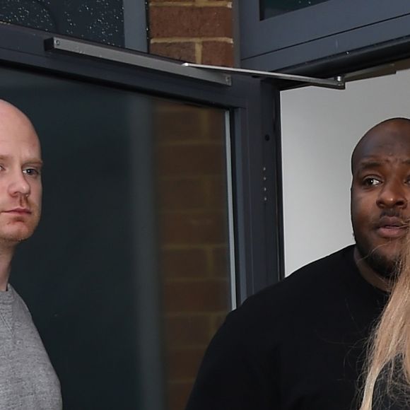 La chanteuse Nicki Minaj à la sortie de studios d'enregistrement à Londres. Le 12 mars 2019 London