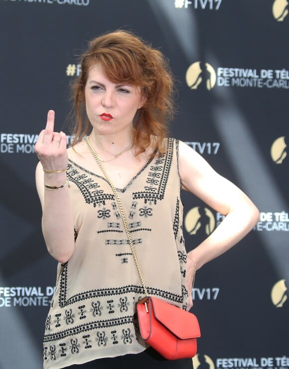 Anne-Elisabeth Blateau - 57ème Festival de télévision de Monte-Carlo, le 17 juin 2017. © Denis Guignebourg/Bestimage